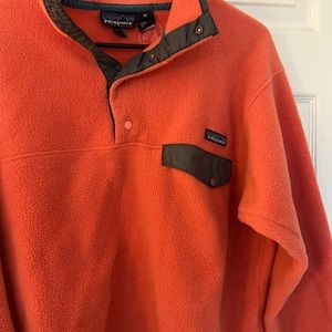 Patagonia snap jacket coral